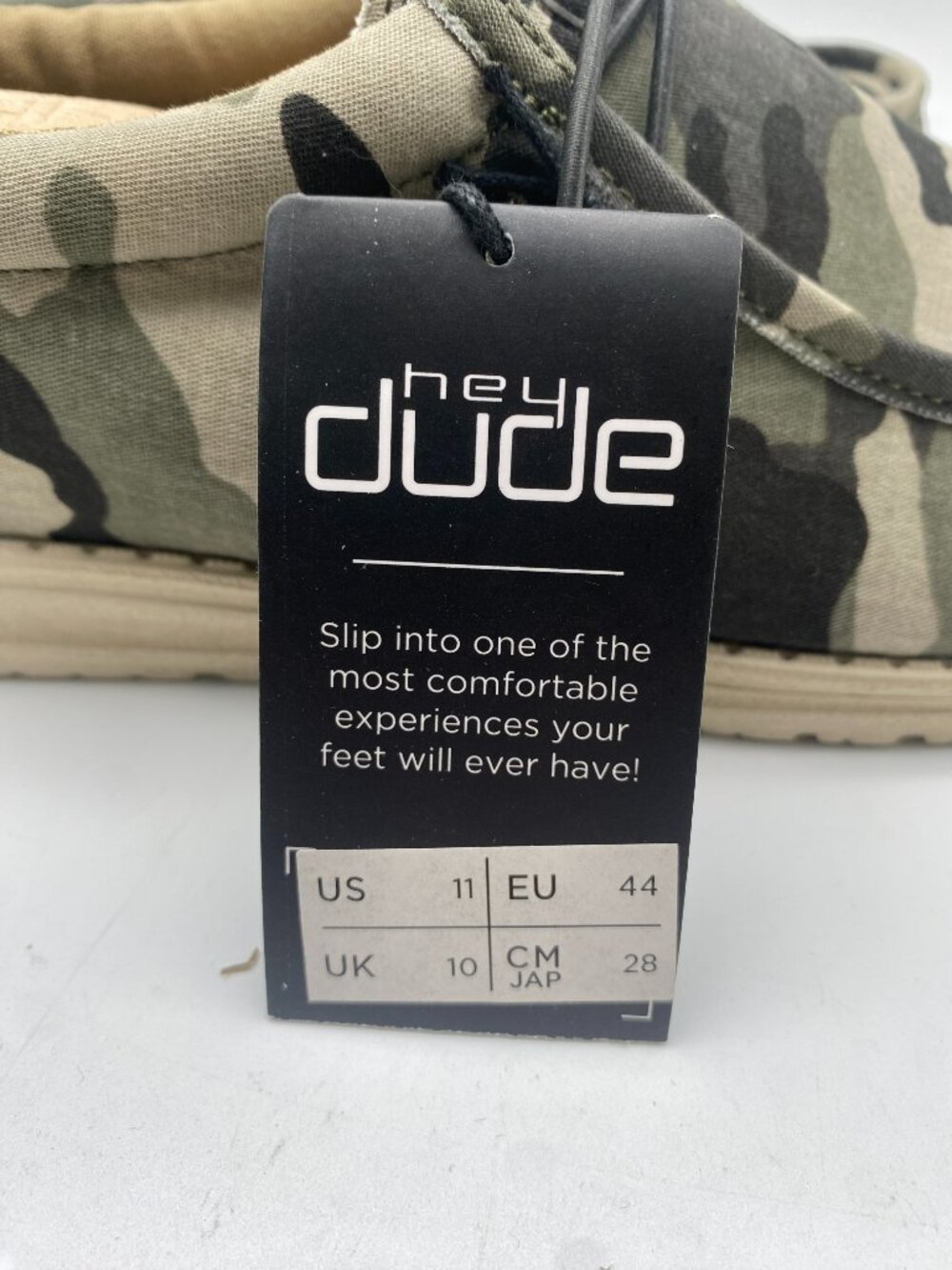 HEY DUDE WALLY CAMO MEN'S SHOES #110067003 US MEN'S SIZE 11 - Picture 6 of 6